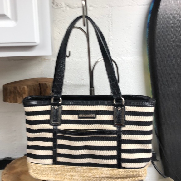 Dana Buchman Handbags - Dana Buchanan Cotton twill‎ handbag